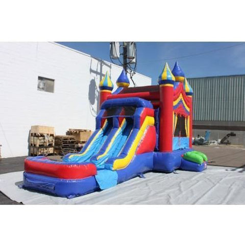 Moonwalk USA WET N DRY COMBOS 16'H 2-Lane Carnival Combo Wet n Dry by MoonWalk USA 16'H 2-Lane Carnival Combo Wet n Dry by MoonWalk USA SKU# C-263-WLG