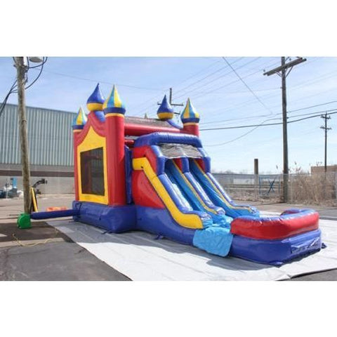 Moonwalk USA WET N DRY COMBOS 16'H 2-Lane Carnival Combo Wet n Dry by MoonWalk USA 16'H 2-Lane Carnival Combo Wet n Dry by MoonWalk USA SKU# C-263-WLG