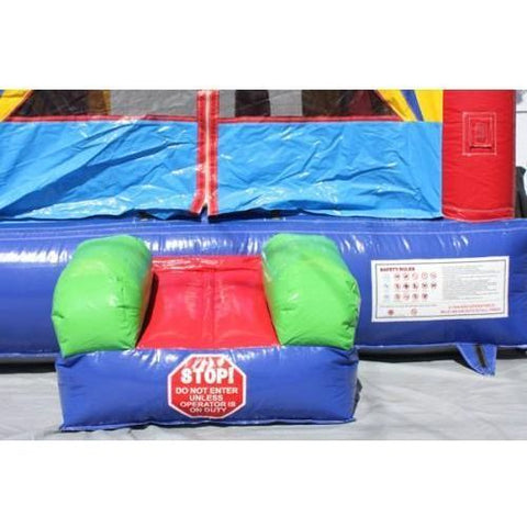 Moonwalk USA WET N DRY COMBOS 16'H 2-Lane Carnival Combo Wet n Dry by MoonWalk USA 16'H 2-Lane Carnival Combo Wet n Dry by MoonWalk USA SKU# C-263-WLG