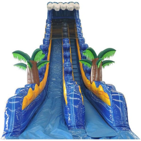 Moonwalk USA WET N DRY COMBOS 24'H Palm Tree Super Slide Wet And Dry by MoonWalk USA 24'H Palm Tree Super Slide Wet And Dry by MoonWalk USA SKU#W-083