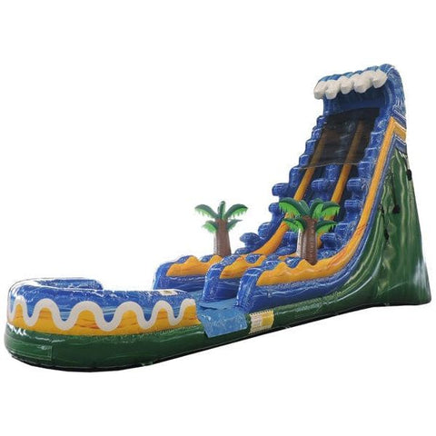 24'H Palm Tree Super Slide Wet And Dry by MoonWalk USA SKU#W-083