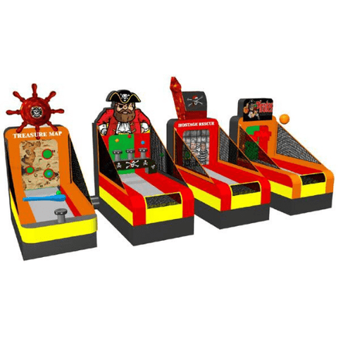 Moonwalk USA WET N DRY COMBOS 8' CARNIVAL GAMES (PIRATE THEME) by MoonWalk USA 8' CARNIVAL GAMES (PIRATE THEME) by MoonWalk USA SKU# I-613-WLG