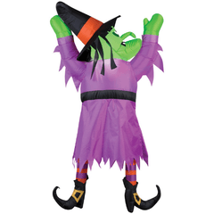 Morris Costumes Inflatable Party Decorations Copy of Airblown Pumpkin With Neon Color Ghosts Trio by Gemmy Inflatables Airblown Pumpkin With Neon Color Ghosts Trio by Gemmy SKU#747726   