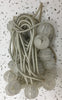 Image of White 6" Tent Tarp Bungee Ball 25 Pack