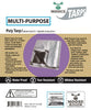 Image of Silver & Black Tarp 10 x 12