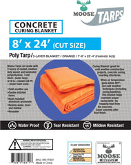 8' x 24' Concrete Curing Blanket