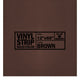 Moose Supply Solid Brown Vinyl Strip 12" x 60"