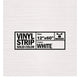 Moose Supply Solid White Vinyl Strip 12" x 60"