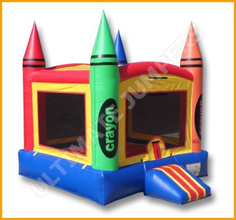 Multicolor Crayon Inflatable Jumper J111
