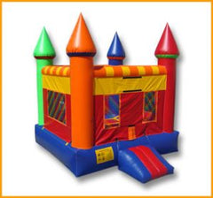 Multicolor Inflatable Castle Bouncer J041