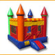 Multicolor Inflatable Castle Bouncer J041 - Ultimate Jumpers
