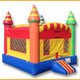 Multicolor Inflatable Castle Jumper By Ultimate Jumpers