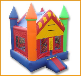 Multicolor Pointed Roof Castle Jumper J053
