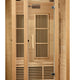 Maxxus Seattle 2-Person Low EMF (Under 8MG) FAR Infrared Sauna (Canadian Hemlock) by Dynamic Saunas Direct