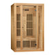 Maxxus "Seattle" 2 person Low EMF FAR Infrared Sauna Canadian Hemlock by Dynamic Saunas Direct