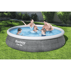 Fast Set Round Inflatable Pool by Bestway