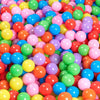Image of Mybouncehouseforsale.com Inflatable Bouncer Accessories Pack of 100 Phthalate Free BPA Free Plastic Pit Balls 781880286905 PITBALL 100 Phthalate BPA Free Pit Balls 6 Colors Storage Mesh Bag with Zipper