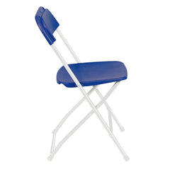 Blue Plastic Folding Chairs