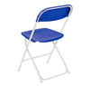 Image of Blue Plastic Folding Chairs