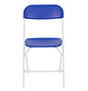 Image of Blue Plastic Folding Chairs