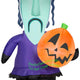 4' Gemmy Airblown Inflatable Nightmare Before Christmas Shock w/ Mask and Jack o' Lantern