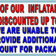 No Package Specials Wholesale Packages by Bouncer Depot