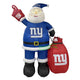 7' Air Blown NFL New York Giants Santa Claus