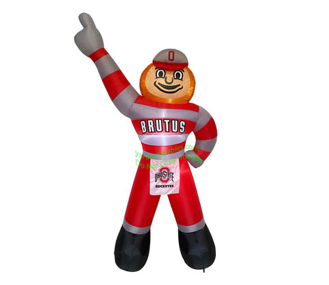 7' NCAA Inflatable Ohio State Brutus Mascot