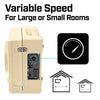 Image of B-Air AP-450 ⅓ HP 3 Stage HEPA Air Purifier Scrubber: white
