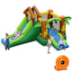 Kids Inflatable Jungle Bounce House Castle with Bag by Costway