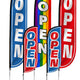 Open Feather Flag Flags by Look Our