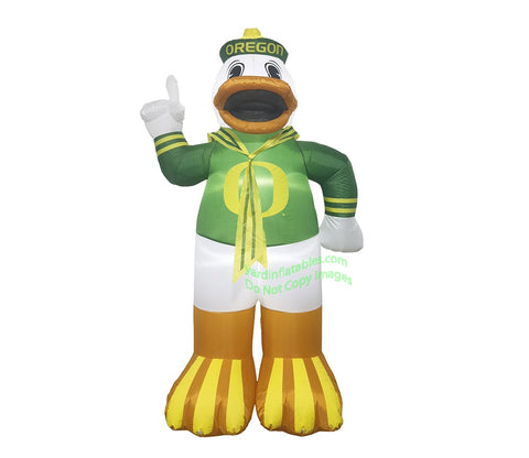 7' NCAA Inflatable Oregon Ducks Mascot