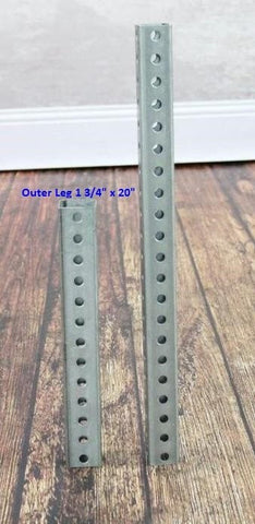 Stage Outer Leg 1 3/4" x 13" - Square