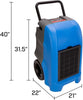 Image of B-Air VG-1500 150 Pint 235 CFM Industrial Dehumidifier: blue