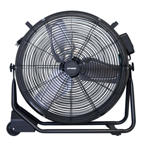 XPOWER FD-630D Brushless DC Motor High Velocity 24” Drum Fan