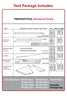 Image of 60' x 90' Premium Sectional Canopy Pole Party Tent - White