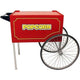 Classic Pop Large Red Popcorn Cart for 14 & 16 Ounce Poppers by Paragon