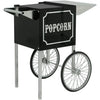 Image of Paragon popcorn carts Small Black & Chrome Popcorn Cart for 4 Ounce Poppers by Paragon 768528080828 3080820 Small Black & Chrome Popcorn Cart for 4 Ounce Poppers by Paragon SKU# 3080820