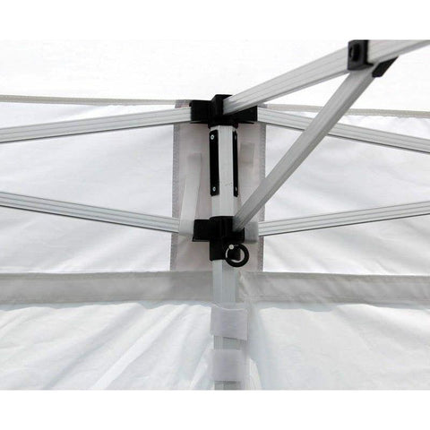 Party Tents Canopy Tents & Pergolas 10' x 10' Blue and White 50mm Speedy Pop-up Party Tent by Party Tents 754972368049 6884