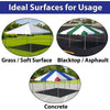 Image of Party Tents Canopy Tents & Pergolas 10' x 10' Red West Coast Frame Party Tent by Party Tents 754972307604 3689 10' x 10' Red West Coast Frame Party Tent by Party Tents SKU# 3689