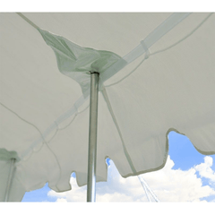 20' x 20' Weekender Standard Canopy Pole Tent - White by Party Tents