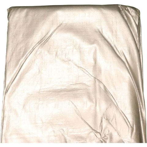 Party Tents Direct Bounce Blowers & Accessories 33' x 48' Silver Heavy Duty Waterproof Hay Tarp Cover by Party Tents 754972327886 193-Party Tents