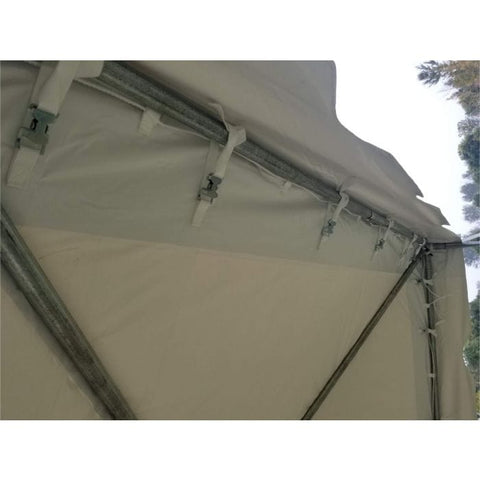 Party Tents Direct Canopies & Gazebos 10' x 10' Blue PVC Weekender West Coast Frame Party Tent by Party Tents 754972302661 1410-Party Tents 10' x 10' Blue PVC Weekender West Coast Frame Party Tent Party Tents