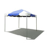 Image of Party Tents Direct Canopies & Gazebos 10' x 10' Blue PVC Weekender West Coast Frame Party Tent by Party Tents 754972302661 1410-Party Tents 10' x 10' Blue PVC Weekender West Coast Frame Party Tent Party Tents