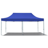 Image of Party Tents Direct Canopies & Gazebos 10' x 20' Blue 50mm Speedy Pop-up Party Tent by Party Tents 754972337632 4580 10' x 20' Blue 50mm Speedy Pop-up Party Tent by Party Tents SKU# 4580