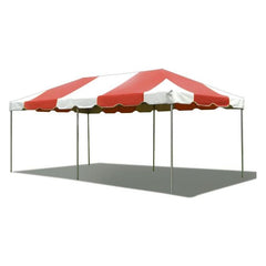 Party Tents Direct Canopies & Gazebos 10' x 20' Red PVC Weekender West Coast Frame Party Tent by Party Tents 754972318921 1607-Party Tents