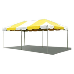 Party Tents Direct Canopies & Gazebos 10' x 20' Yellow PVC Weekender West Coast Frame Party Tent by Party Tents 754972318983 1608-Party Tents 10' x 20' Yellow PVC Weekender West Coast Frame Party Tent Party Tents