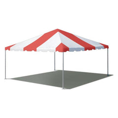 Party Tents Direct Canopies & Gazebos 15' x 15' Red and White West Coast Frame Party Tent by Party Tents 754972307703 603-Party Tents