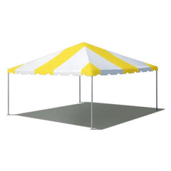 Party Tents Direct Canopies & Gazebos 15' x 15' Yellow and White West Coast Frame Party Tent by Party Tents 754972307727 602