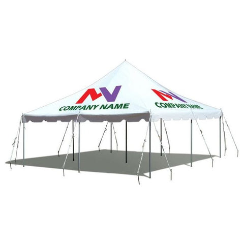 Party Tents Direct Canopies & Gazebos 20' x 20' Custom Premium Canopy Pole Party Tent by Party Tents 754972376839 5192-Party Tents